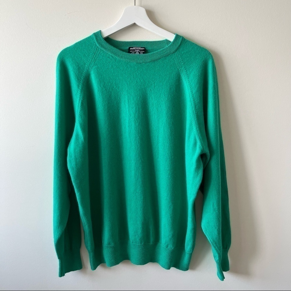 Parkhurst Emerald Green Crewneck Sweater